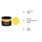 Anubhav Janni Bee Wax 80 Gm Wood Seasoning Natural Traditional Beeswax Polish Furniture Cleaner Door Tables Chairs Cabinets Floors Beautify Protect Furniture Wood Cabinet (Pack Of 1 Pcs) - Image 8