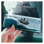 Anubhav Janni Black Titanic Ship Decoration - Unsinkable Model in a Clear Motion Bottle for Stress Relief Office or Home Desk Decor Gift and Paperweight Design Moving Cruise  (pack of 1) - Image 9