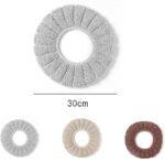 Anubhav Janni Toilet Seat Cover Pads Washable Soft Flannel Cushion Lid Comfortable Warm Mat Pad Seats Warmer Cover Standing Mat Western Pads elastic Reusable Thicker Bathroom (Pack Of 1 Pcs) - Image 6
