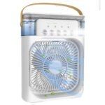 Anubhav Janni Portable Mini Fan Air Cooler Room Cooling Wind Speeds Spray Modes Timer Compact AC Home Office Dorm Travel Timer Speeds Office Home Dorm Travel Water Tank (Pack Of 1 Pcs)