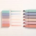 Anubhav Janni Highlighter Pen Aesthetic Cute Highlighters pen, Bible Chic Modern Minimal Pastel Tip Soft Chisel Marker Pens  Journaling Home Dual No Bleed Markers Study School Office (Set Of 6) - Image 3