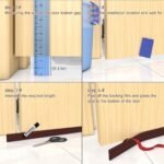 Anubhav Janni Door Shield Tape Brown Bottom Sealing Strip Self Adhesive Rubber Gap Filler Draft Stopper Silicone And Window Strip For Home Weather Stripping Air Gap (Pack Of 1 Pcs) - Image 4