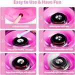 Anubhav Janni Cotton Candy Maker Mini Electric Machine Home Fast Floss Removable Bowl Splash Guard Tabletop Party Dessert Kids Family Celebrations Hard Candy Sugar Free Floss (Pack Of 1 Pcs) - Image 7