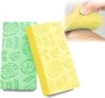 Anubhav Janni Old Bath Brush Super Soft Body Sponge for Shower 3D Exfoliating Gentle Scrubber Sensitive Skin Adults Quick-Dry Reusable Ultra Asian Japanese Spa Cellulite Massager (pack of 1)