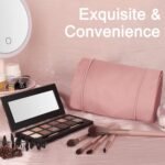 Anubhav Janni 4 In 1 Travel Bag in Toiletry Makeup Cosmetic Organizer Pouch Storage Bags Pouches Kit For Men And Women Essentials Detachable Travels Pink (Pack Of 1 Pcs) - Image 5