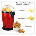 Anubhav Janni Popcorn Maker 1200w Electric Hot Air Popper Machine Oil Free Healthy Snack Kids Adults Fast Home Movie Nights Parties Easy One Touch Operation Automatic Home (Pack Of 1 Pcs) - Image 7