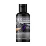 Anubhav Janni 9x Plastic Restoring Agent For Car Bike Revitalizing Trim Restorer Refurbish Polishing Care Polish Trims Long Lasting Coating with UV Protection Rubber (Pack Of 1 Pcs)