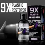 Anubhav Janni 9x Plastic Restoring Agent For Car Bike Revitalizing Trim Restorer Refurbish Polishing Care Polish Trims Long Lasting Coating with UV Protection Rubber (Pack Of 1 Pcs) - Image 2