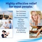 Anubhav Janni Nausea Relife Band Anti Nausea Wristband For Anxiety Travel Sea Car Air Sickness Reliefs Handband With Sea Pregnant Women Wristbands bands Free Size (Set Of 2) - Image 5