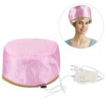 Anubhav Janni Spa Cap Hair Care Thermal Head Treatment with Beauty Steamer Nourishing Heating For Women for Deep Conditioning Pink Home Adjustable Heat Mask Dry Damaged Frizz Repair (pack of 1) - Image 6