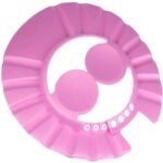 Anubhav Janni Baby Shower Cap for Kids shower cap baby Hair Washing Shield Toddler Bath Hat Shampoo Visor Head Protector Cute Dinosaur Shape Makes More Fun Adjustable New  (pack of 1)