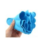 Anubhav Janni Baby Shower Cap for Kids shower cap baby Hair Washing Shield Toddler Bath Hat Shampoo Visor Head Protector Cute Dinosaur Shape Makes More Fun Adjustable New  (pack of 1) - Image 4