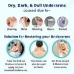 Anubhav Janni Underarm Dead Skin Remover Roller  Deodorant Unisex Whitening Remover Brightening Dark Underarms Inner Thighs Knees Bikini Area Intimate Care Women Men For Line (Pack Of 1 Pcs) - Image 9