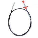 Anubhav Janni 160 cm Sink Cleaning Pipe Drain Cleaner Hair Catcher Wire for Kitchen Drainer Spring Stick Strainer Tool Stainless Steel - Tools Heavy Duty Drainage Flexible Wires (pack of 1)