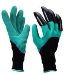 Anubhav Janni Garden Gloves Gardening Work with Sturdy Claws Quick Easy to Dig Plant Safe for Women Men Heavy Duty Farming ABS Scratch-Resistant Non-Slip Waterproof Durable Protective (pack of 1)