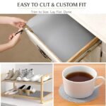 Anubhav Janni Eva Mat Anti Slip Fridge Shelf Liner Roll EVA Food Grade Washable Refrigerator for Kitchen Drawer Cupboard Wardrobe Protection Non-Slip Waterproof (pack of 1) - Image 4