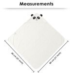 Anubhav Janni Kids Towel Home Towel for Kids with Hood Quick Dry Soft Lightweight Baby Wrap Beach Pool Boys Girls Kids Microfiber Towels Bath Ultra-Soft Hooded  Your Little (pack of 1) - Image 6