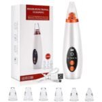 Anubhav Janni 6 in 1 Multi-function Blackhead Remover Tools Electric Derma suction Machine USB Rechargeable Acne Pimple Pore Cleaner Vacuum tool Facial Cleanser Device for Nose (pack of 1)
