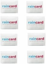 Anubhav Janni Pocket Rain Card – Ultra-Portable Emergency Raincoat for Men Women Lightweight Waterproof Disposable Poncho Travel Office Bike Outdoor Use Unisex with Smallest (pack of 5)