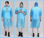 Anubhav Janni Pocket Rain Card – Ultra-Portable Emergency Raincoat for Men Women Lightweight Waterproof Disposable Poncho Travel Office Bike Outdoor Use Unisex with Smallest (pack of 5) - Image 3