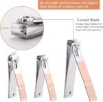 Anubhav Janni 18 in 1 Manicure Kit Stainless Steel Professional Pedicure Nail Scissors Grooming Travel Case  Set Cutter For Women Luxury for Tools with Leather (pack of 1) - Image 9