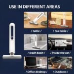 Anubhav Janni Mini Mop Kitchen Cleaning Tools Car Desk Office Squeeze Short Hand Free Absorbent with Cotton Head Sponge for Bathroom Table Platform Self Strong Magic Wiper (pack of 1) - Image 2