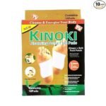 Anubhav Janni Kinoki Detox Foot Pads Natural Cleansing Patches for Stress Relief Better Sleep Herbal Body Detoxification Feet Easy-to-Use Overnight Patch Adhesive and to Organic (pack of 1)