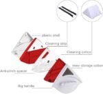 Anubhav Janni Magnetic Cleaner Triangle Glass for Double-Sided Window Cleaning Tool with Strong Magnet Home Office Balcony Sliding Windows Magnetic Wiper Shape Double-Side Washing (pack of 1) - Image 2