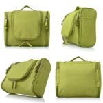 Anubhav Janni Hanging Toiletry Bag Multifunctional Extra Large Cosmetic For Women Durable Bags with Hook Makeup brushes Pouches Travel Waterproof Grooming Kit Storage (Pack Of 1 Pcs) - Image 2