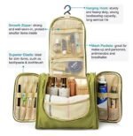 Anubhav Janni Hanging Toiletry Bag Multifunctional Extra Large Cosmetic For Women Durable Bags with Hook Makeup brushes Pouches Travel Waterproof Grooming Kit Storage (Pack Of 1 Pcs) - Image 8