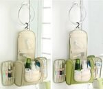 Anubhav Janni Hanging Toiletry Bag Multifunctional Extra Large Cosmetic For Women Durable Bags with Hook Makeup brushes Pouches Travel Waterproof Grooming Kit Storage (Pack Of 1 Pcs) - Image 9