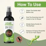 Anubhav Janni Lizard Repellent Spray Herbal Pest Control for Lizard-Free Home 2X Advance Formula Chemical-Free Safe Solution Odour-Free Non-Toxic Biodegradable Home Kitchen (pack of 1) - Image 6