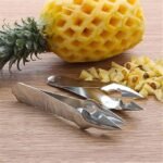 Anubhav Janni Steel Pineapple Corer Eye Remover Peeler Cutter Tool Portable Fruit Slicer Seed Clip Scraper Kitchen Easy Peeling Coring Slicing Accessories Stainless Practical Corers (pack of 1) - Image 6