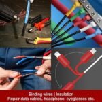 Anubhav Janni 560Pieces Heat Shrink Tubing Electrical Wire Cable Sleeving Wrap Cable Wrap Assortment Electric Insulation Heat Shrink Tube Kit with Box (pack of 1) - Image 3