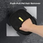 Anubhav Janni Cats Dogs Lit Hair Remover Glove for Electrostatic Removal Mitt Cleaning Furniture Carpets Car Seats Pet Five Finger Grooming Gentle Massage Tool Shedding  (pack of 1) - Image 3