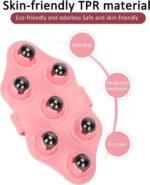 Anubhav Janni 7 Ball Magnetic Massager Roller Manual Hand Glove with Bead Balls 360 Rotation Body Palm Shaped Massage a portable manual massager magnetic roller balls (pack of 1) - Image 9