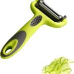 Anubhav Janni 3 in 1 Green Peeler Vegetable Fruit Swivel Carrot Potato with Rotatable Blades and Ergonomically Non-Slip Handle Rotary Multi-Functional Suitable for Fruit Blade (pack of 1)