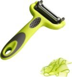 Anubhav Janni 3 in 1 Green Peeler Vegetable Fruit Swivel Carrot Potato with Rotatable Blades and Ergonomically Non-Slip Handle Rotary Multi-Functional Suitable for Fruit Blade (pack of 1)