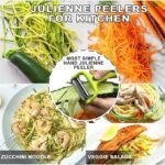 Anubhav Janni 3 in 1 Green Peeler Vegetable Fruit Swivel Carrot Potato with Rotatable Blades and Ergonomically Non-Slip Handle Rotary Multi-Functional Suitable for Fruit Blade (pack of 1) - Image 2