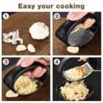 Anubhav Janni Garlic Press Crusher  – Quick Ginger Mincer Multi-Function Manual Portable Non-Electric Presser for Kitchen Cooking Ideal Food Prep Garlic Rocker Stainless Steel Rocker (pack of 1) - Image 6
