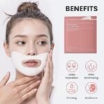 Anubhav Janni Bio Collagen Face Mask for Girls and Women Korean Overnight Face Glowing Skin Hydrating Sheet Mask Firming Pore Care Korean Peel Bio Collagen with Hyaluronic Acid (Pack of 1) - Image 3