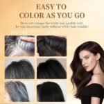 Anubhav Janni Big 2 in 1 Hair Color Stick New Comb for Men Women Waterproof Sweat-Proof Grey Coverage Easy Application Natural Safe Formula Instant Touch-Up Fuller With Built-In (pack of 1) - Image 4