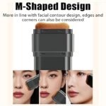 Anubhav Janni 2 in 1 Makeup Foundation Stick Flawless Eraser stick with Brush Double Head Face Make Up Multi-Use Waterproof Traceless Long-Lasting Repair Luxury Anti-Wrinkle (pack of 1) - Image 5