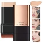 Anubhav Janni 2 in 1 Makeup Foundation Stick Flawless Eraser stick with Brush Double Head Face Make Up Multi-Use Waterproof Traceless Long-Lasting Repair Luxury Anti-Wrinkle (pack of 1) - Image 8