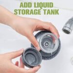 Anubhav Janni Tar Brush Dish Cleaning with Liquid  Palm Dishes Pot pan Sink scrubbing Household soap Dispenser for Tool Dispensing wash Kitchen Utensils Scrubber Multipurpose Kitchen (pack of 1) - Image 8