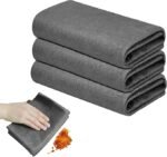 Anubhav Janni Magic Cleaning Cloth Reusable Microfiber Cloths Lint-Free Cloth Streak-Free for Tea Towels Dust Cloths Home Kitchen Cars Windows Thickened Window Miracle Glass Bathroom(pack of 1)
