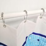 Anubhav Janni Steel Curtain Hooks Heavy Duty Drapery Pin for Curtains Rustproof Silver Hanging Window Door Drapes Shower Metal Rings Bathroom Rods Rust-Resistant Polished Nickel (pack of 12) - Image 2