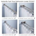 Anubhav Janni Steel Curtain Hooks Heavy Duty Drapery Pin for Curtains Rustproof Silver Hanging Window Door Drapes Shower Metal Rings Bathroom Rods Rust-Resistant Polished Nickel (pack of 12) - Image 5