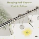 Anubhav Janni Steel Curtain Hooks Heavy Duty Drapery Pin for Curtains Rustproof Silver Hanging Window Door Drapes Shower Metal Rings Bathroom Rods Rust-Resistant Polished Nickel (pack of 12) - Image 8