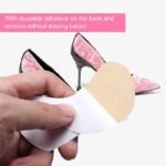 Anubhav Janni Shoes Heel Liner-Cream Extra Soft Pads Grips Liner Cushions Inserts for Loose Self-Adhesive Cushion Women and Men Prevent Blisters Cuts Slipping Pain Heels Liners (pack of 1) - Image 4